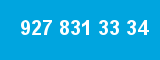 927 831 33 34 927 831 33 34